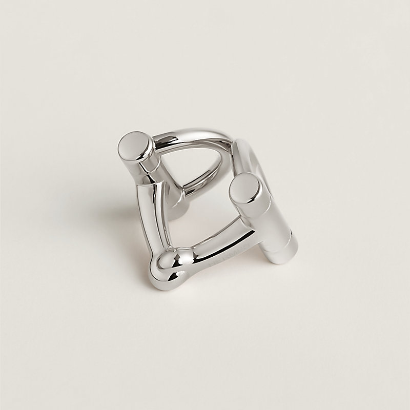 【上品なアクセント☆】HERMES Double D Sellier スカーフリング スカーフリング 《ドゥブルD・セリエ》 | Hermès - エルメス